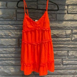 Altar'd State Red Summer Dress Size Small